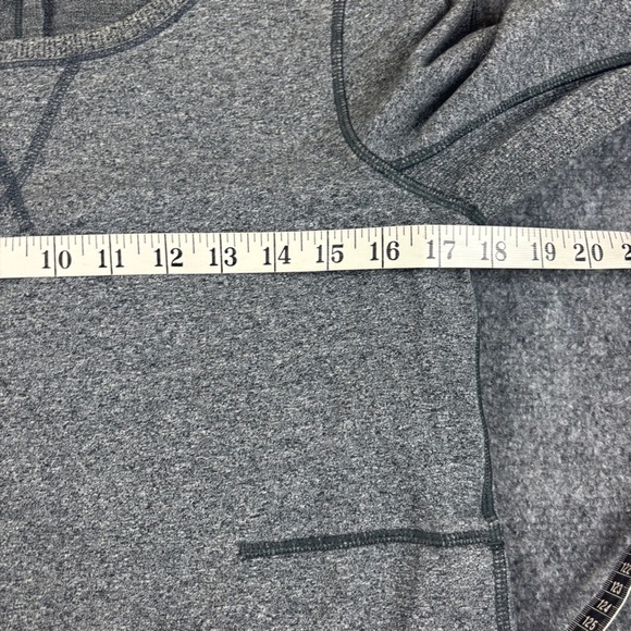 LULULEMON Women’s  Exhalation Pullover II Heathered Speckled Black size: 6 - Picture 7 of 8